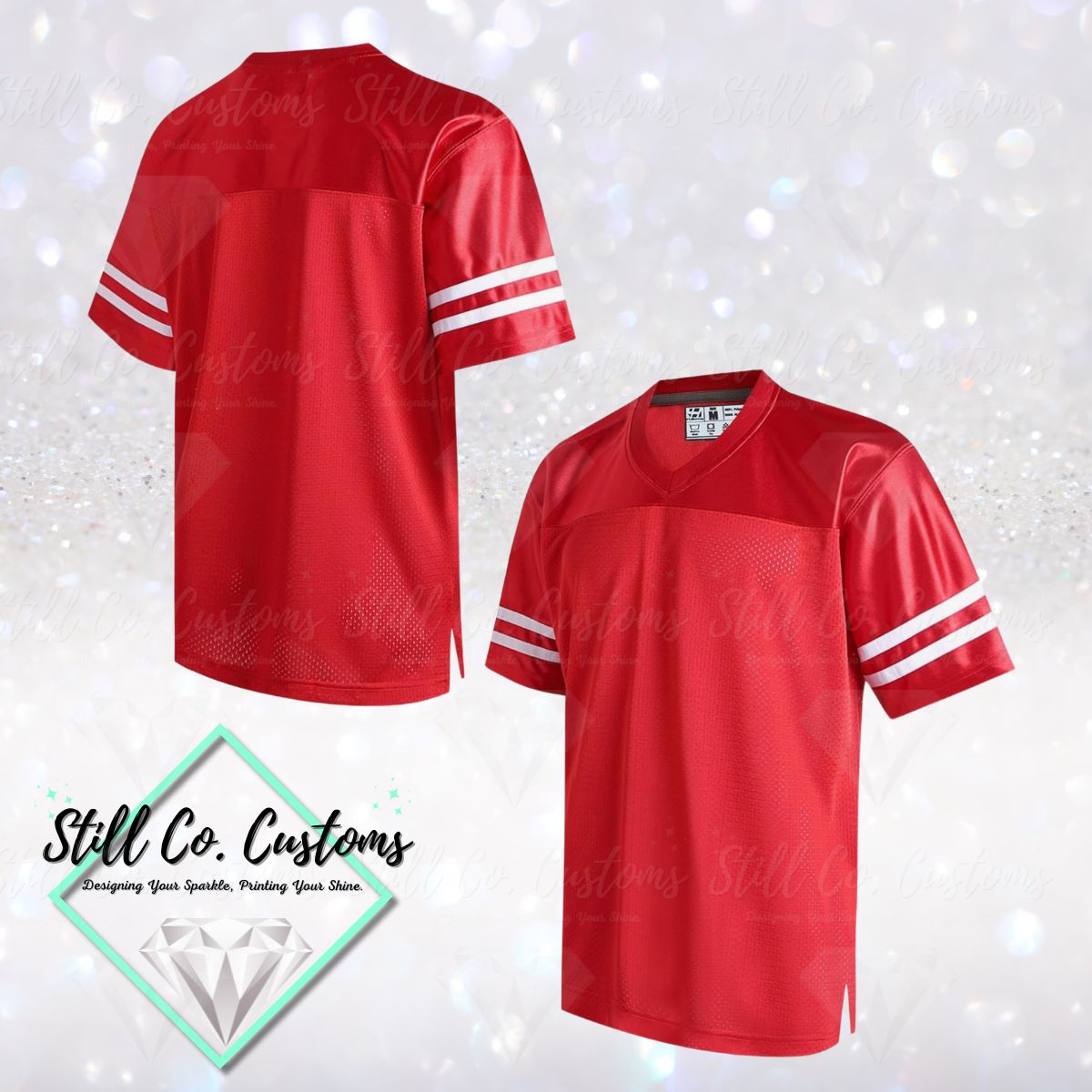 Custom Breezy Bowl Jersey (STRIPED)