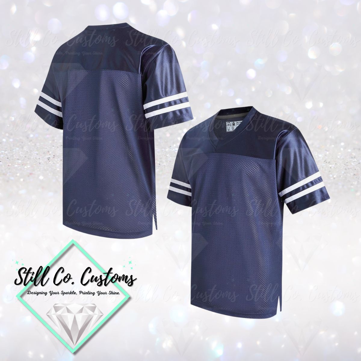 Custom Breezy Bowl Jersey (STRIPED)