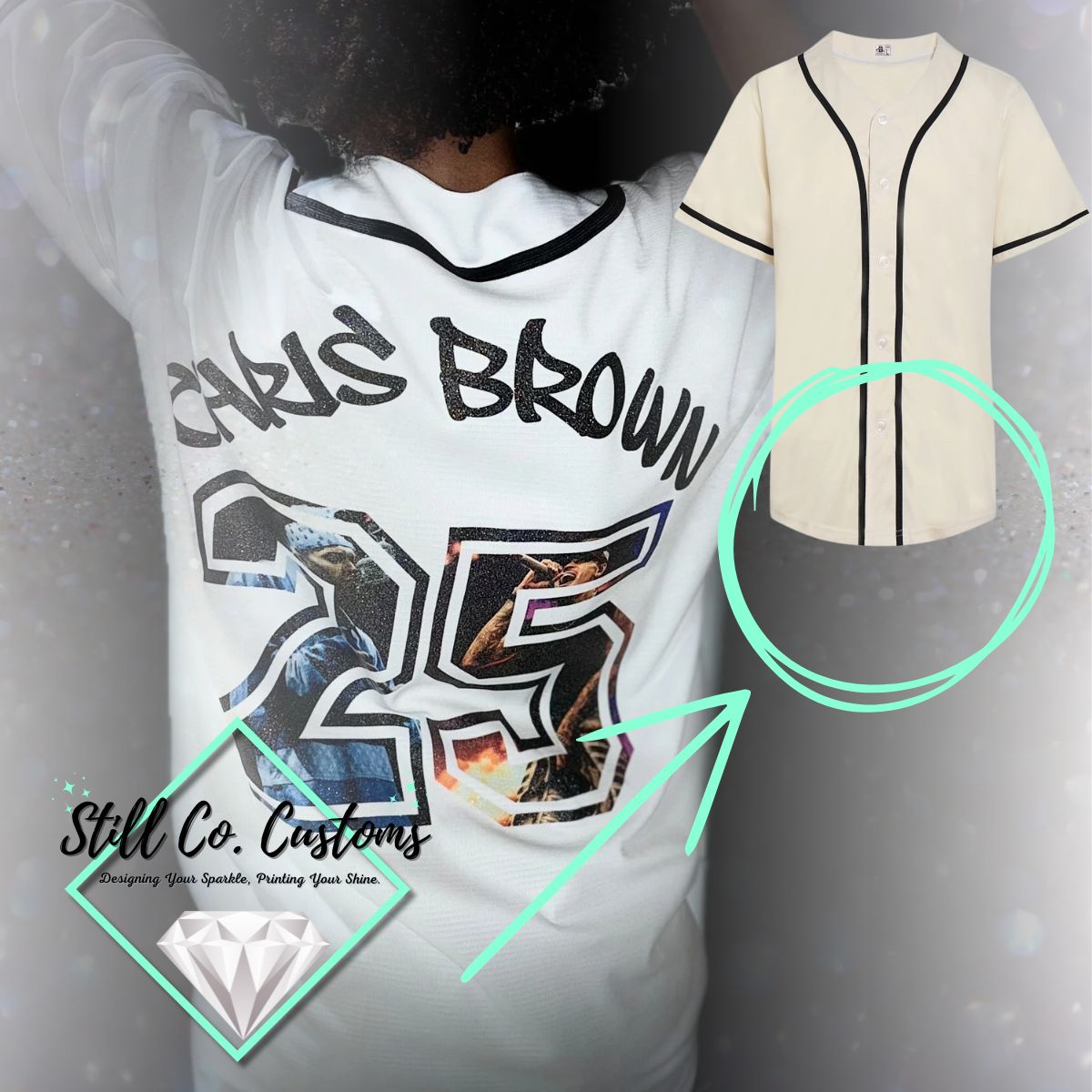 Breezy Bowl Straight Baseball Jersey