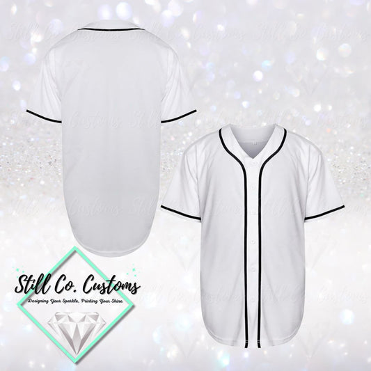 Custom Breezy Bowl Baseball Jersey (TAPERED)