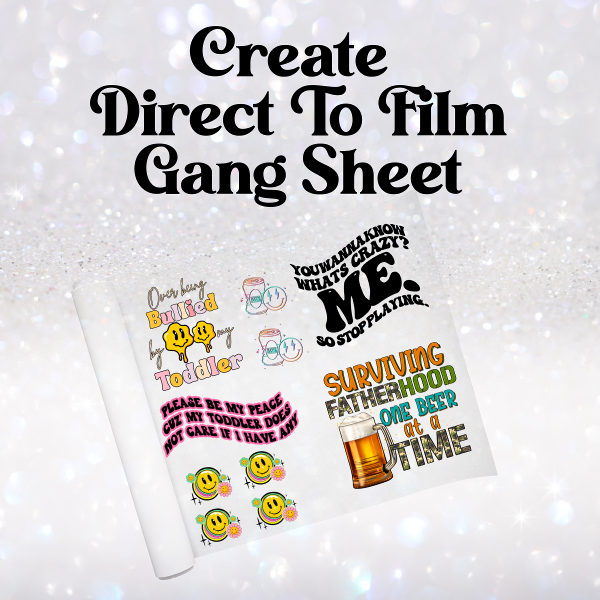 Create Your Own DTF Gang Sheet!