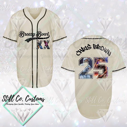Breezy Bowl Tapered Baseball Jersey